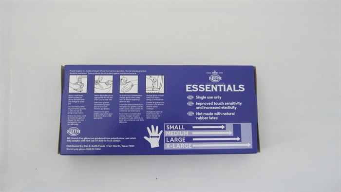TPE/CPE/PE/LDPE/HDPE手套