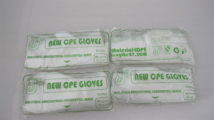 TPE/CPE/PE/LDPE/HDPE手套